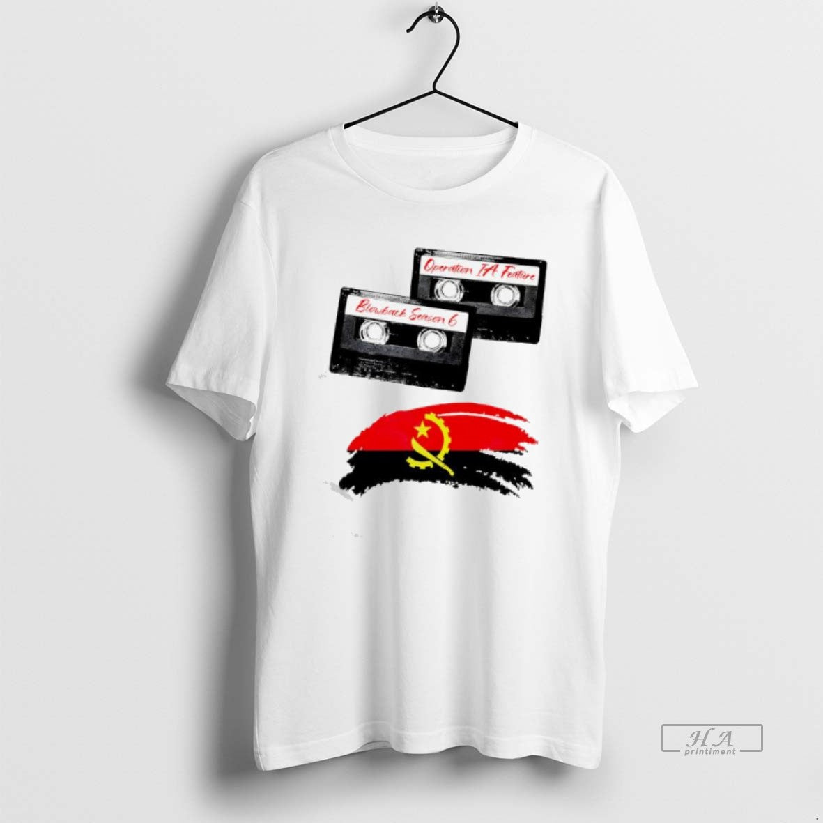 Official Blowback Season 6 Podcast Operation Ia Feature Angola Flag T-Shirts, Hoodie, Sweatshirt | AU18TeeNovaLab.com