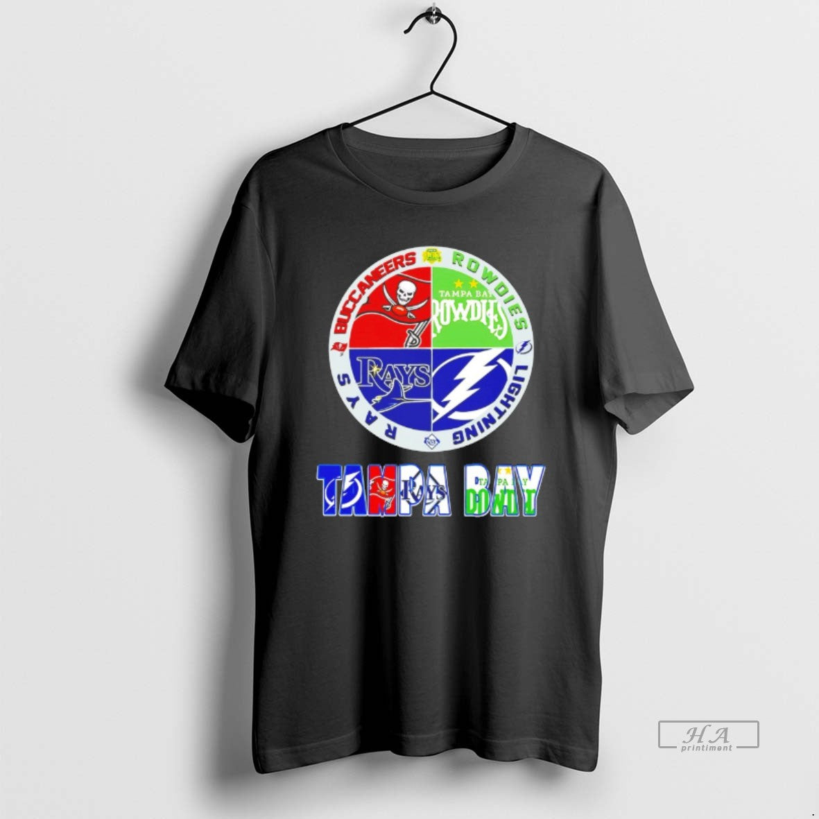 Official Buccaneers Rowdies Rays Lightning Tampa Bay Team Sport Logo