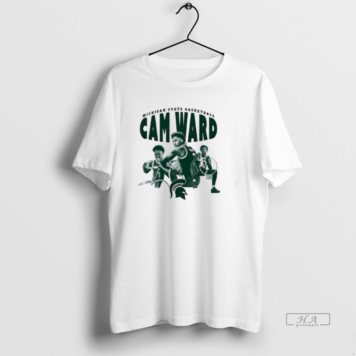 Official Cam Ward Michigan State Spartans Player Collage T-Shirts, Hoodie, Sweatshirt | AU18TeeNovaLab.com