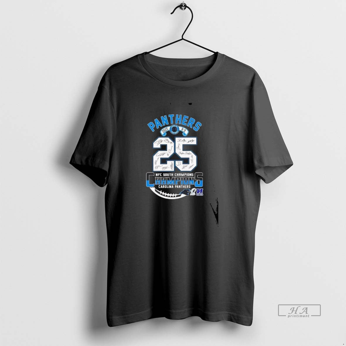 Official Carolina Panthers 2025 Perfect Season Nfc South Champions T-Shirts, Hoodie, Sweatshirt | AU18TeeNovaLab.com