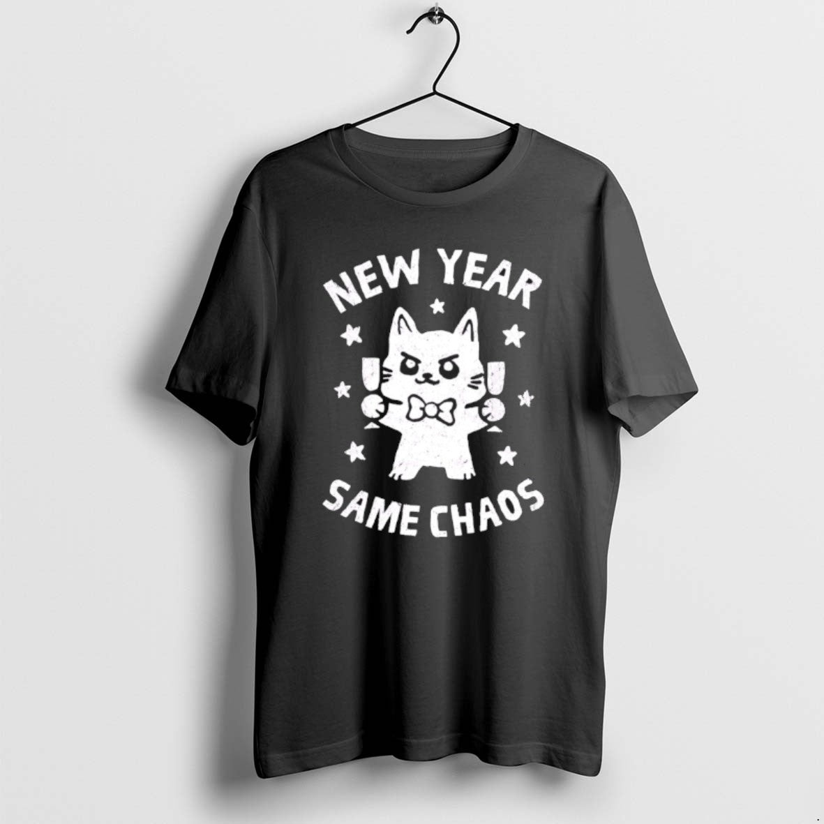 Official Cat New Year Same Chaos T-Shirts, Hoodie, Sweatshirt | AU18TeeNovaLab.com