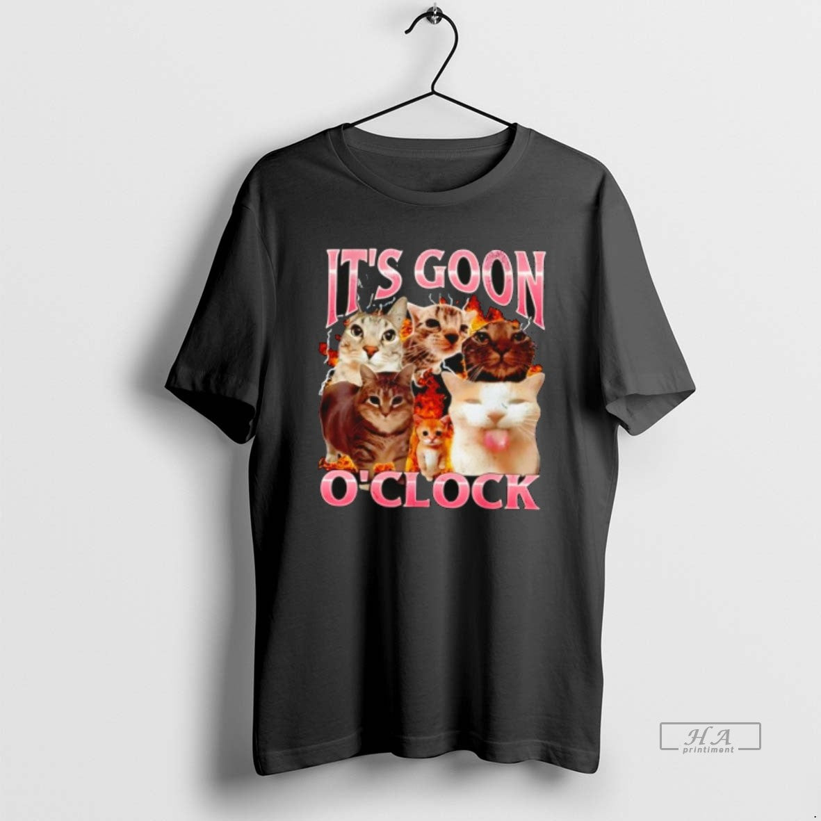Official Cats Its Goon Oclock Graphic T-Shirts, Hoodie, Sweatshirt | AU18TeeNovaLab.com