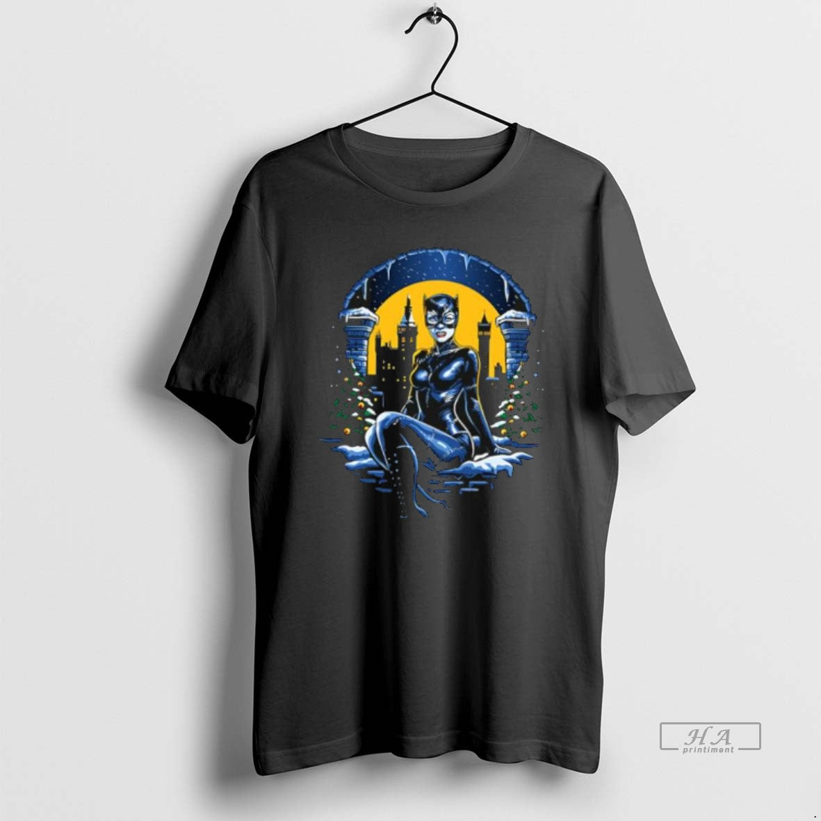 Official Catwoman Christmas In Gotham Classic T-Shirts, Hoodie, Sweatshirt | AU18TeeNovaLab.com