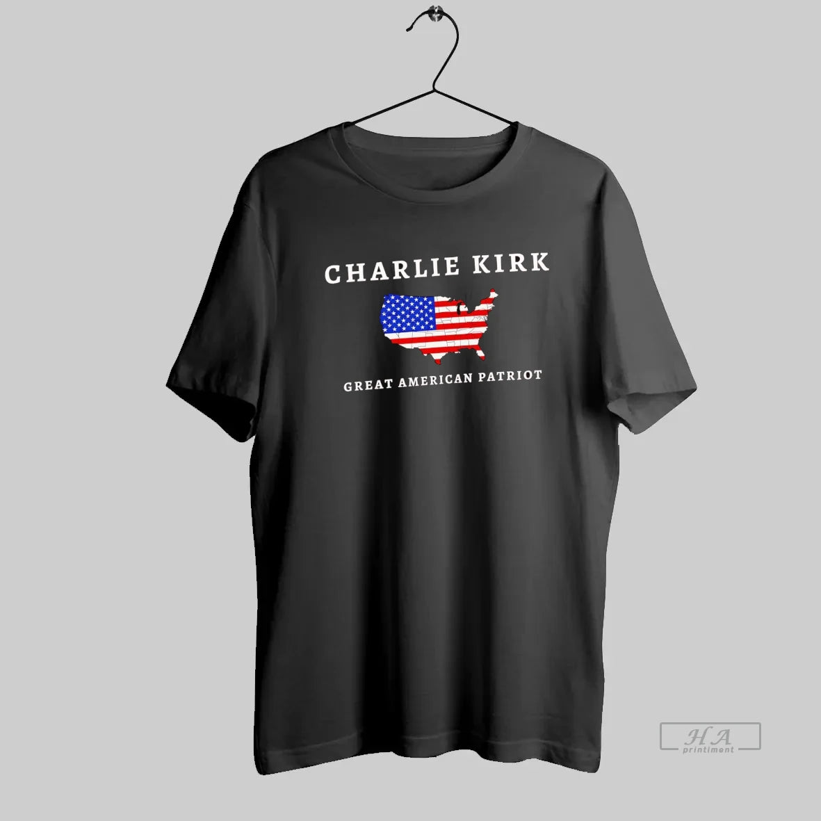 Official Charlie Kirk Great American Patriot Us Flag