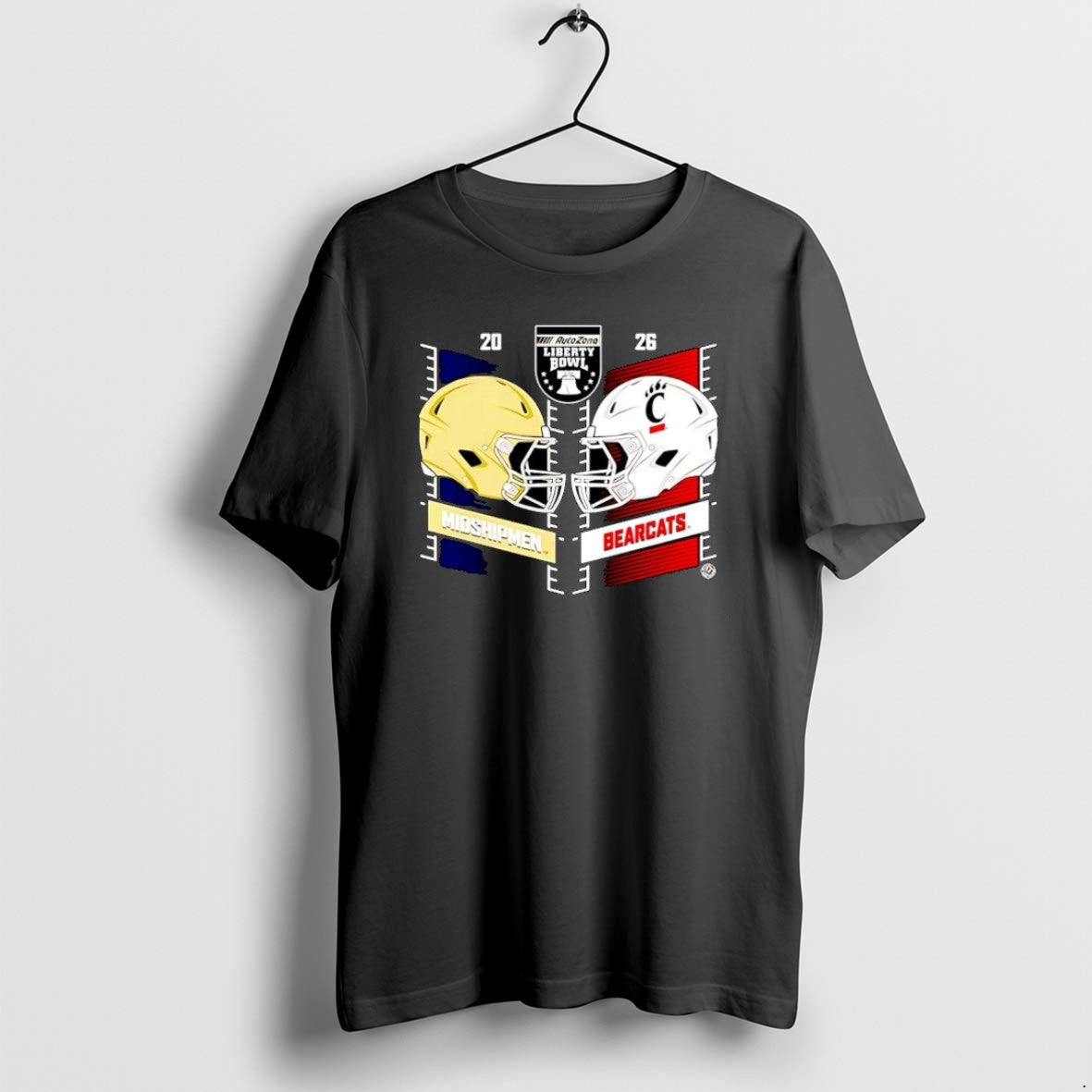 Official Cincinnati Bearcats Vs Bearcats 2025 Liberty Bowl Head To Head Christmas T-Shirts, Hoodie, Sweatshirt