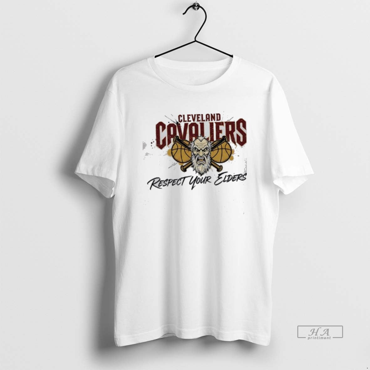 Official Cleveland Cavaliers Respect Your Elders T-Shirts, Hoodie, Sweatshirt | AU18TeeNovaLab.com