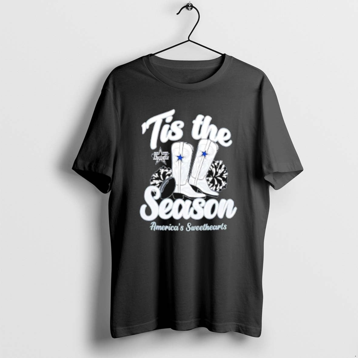 Official Dallas Cowboys Tis The Season Boots 2025 T-Shirts, Hoodie, Sweatshirt | AU18TeeNovaLab.com