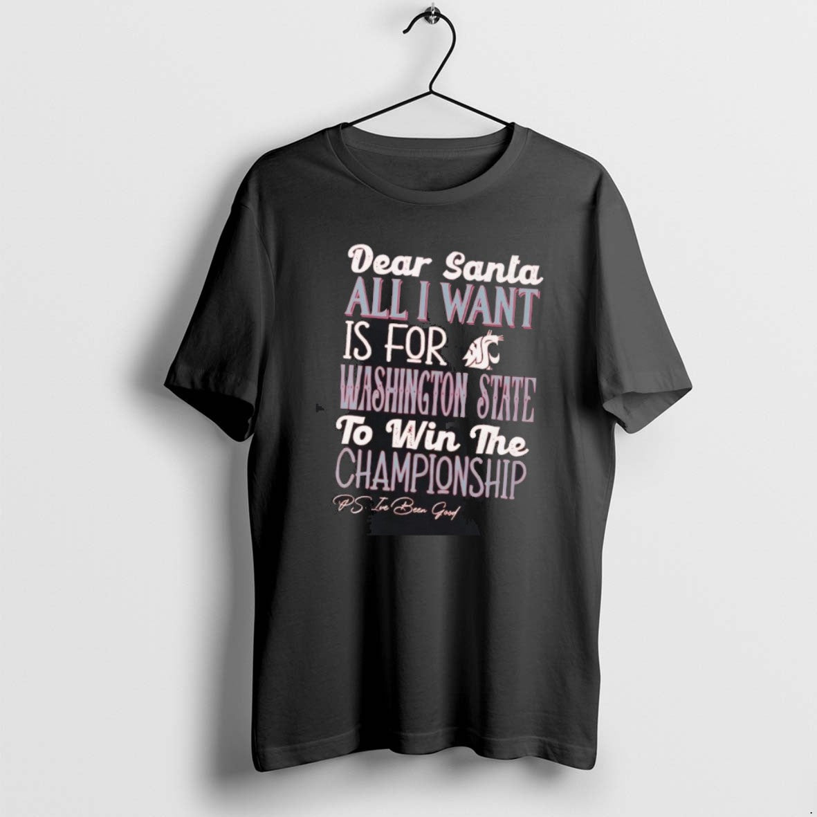 Official Dead Santa All I Want Is For The Washington State Cougars To Win The T-Shirts, Hoodie, Sweatshirt