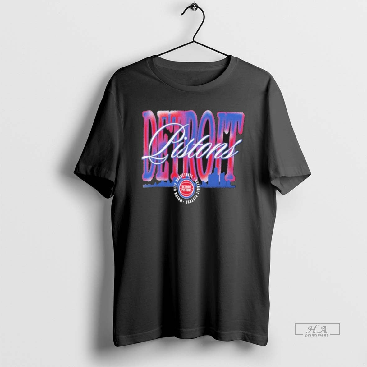 Official Detroit Pistons Chrome Legacy Skyline T-Shirts, Hoodie, Sweatshirt | AU18TeeNovaLab.com