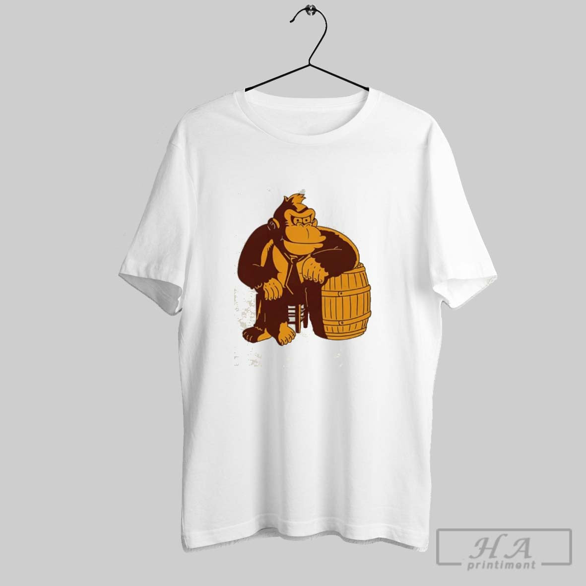 Official Donkey Kong Cracker Barrel Parody Logo