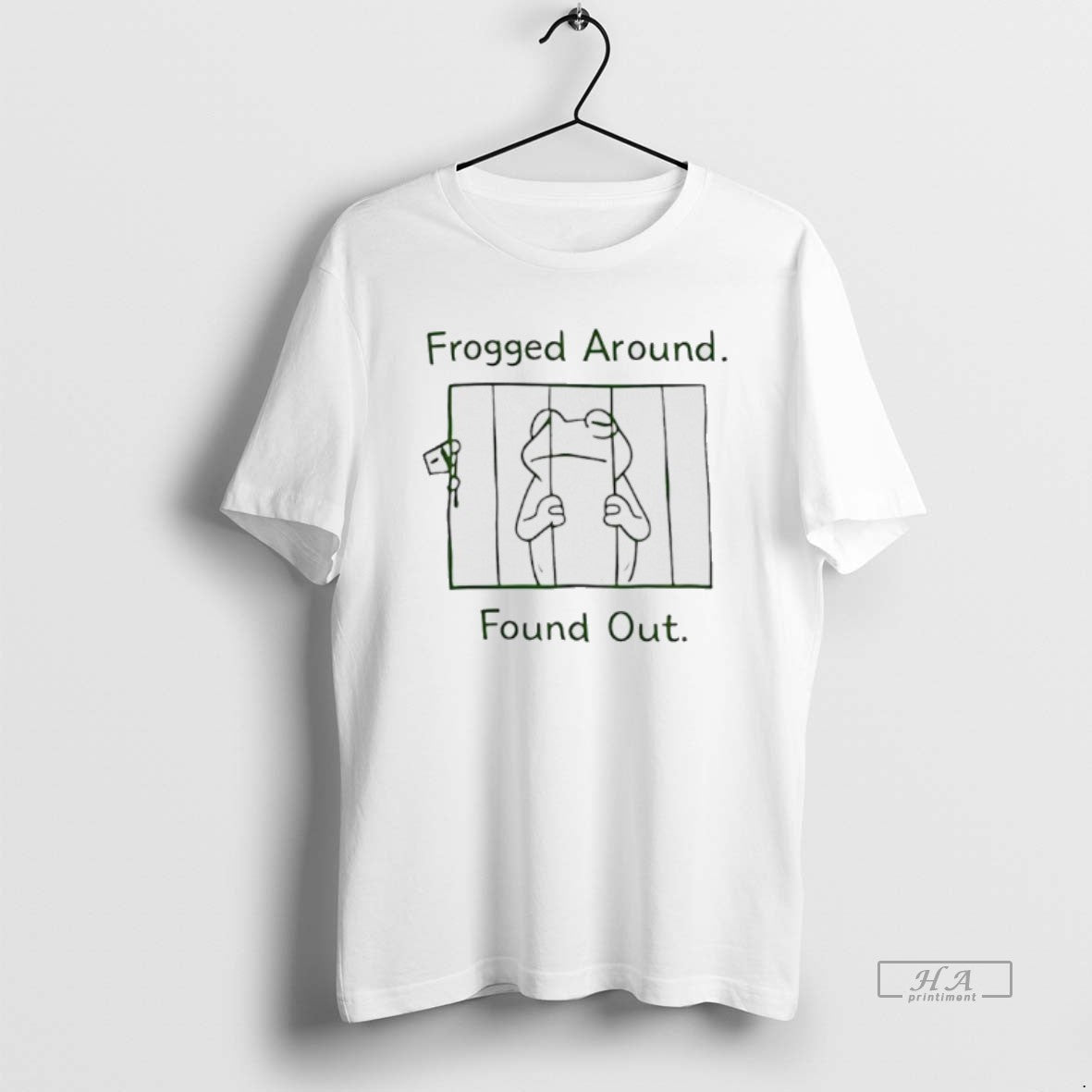 Official Frog Frogged Around Found Out Meme T-Shirts, Hoodie, Sweatshirt | AU18TeeNovaLab.com
