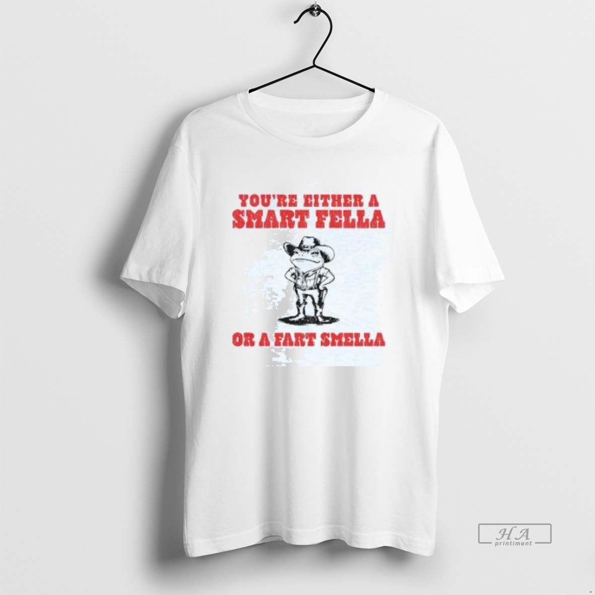 Official Frog Youre Either A Smart Fella Or A Fart Smella T-Shirts, Hoodie, Sweatshirt | AU18TeeNovaLab.com
