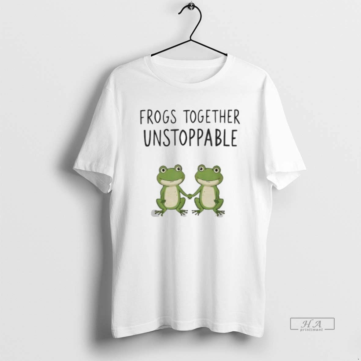 Official Frogs Together Unstoppable Funny Vintage Portland Frog Pride