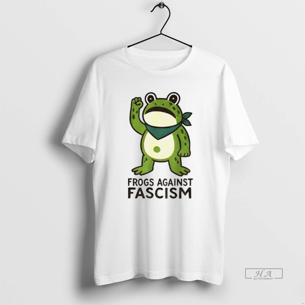 Official Funny Protest Frog Frogs Against Fascism