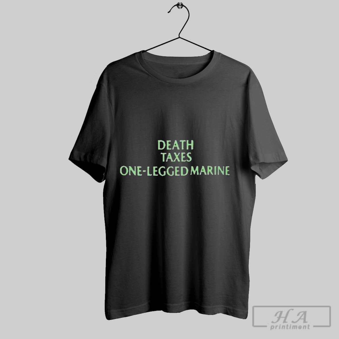 Official Gabby Death Taxes One Legged Marine