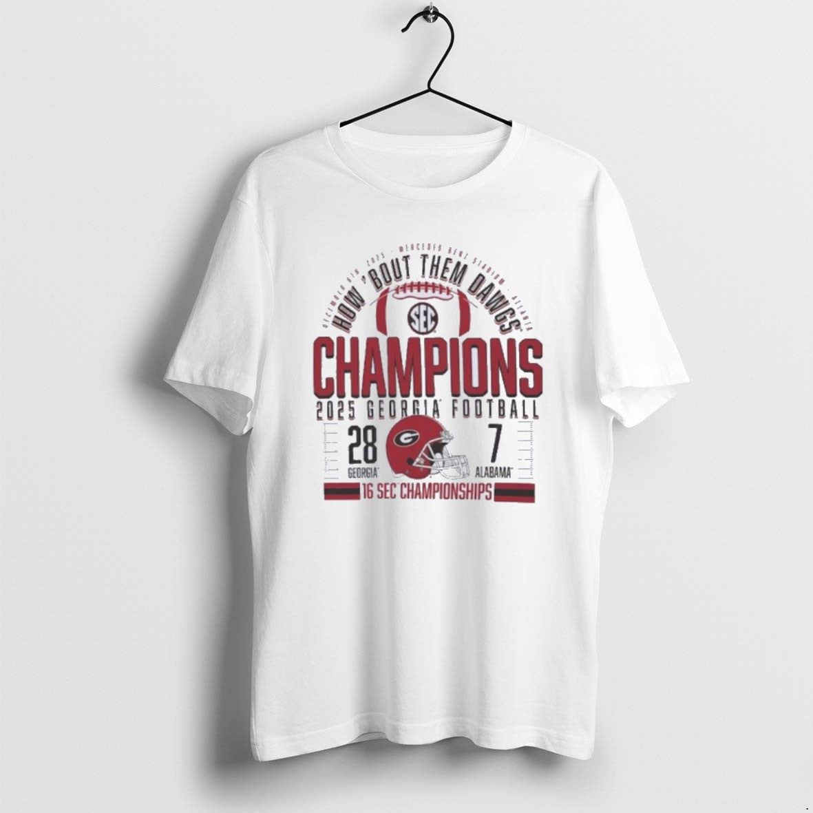 Official Georgia Bulldogs Sec Football Champions 16 Sec Championship T-Shirts, Hoodie, Sweatshirt | AU18TeeNovaLab.com