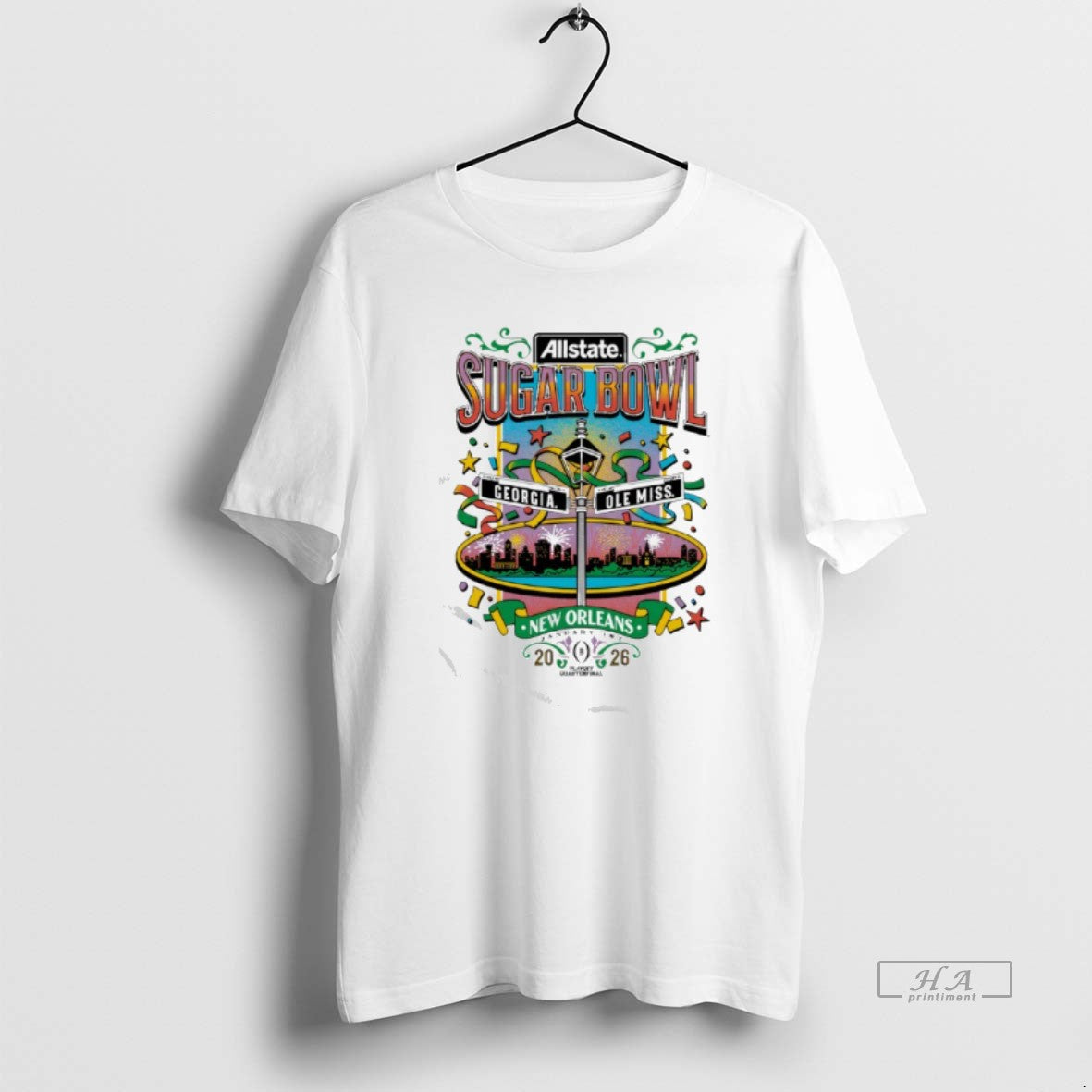 Official Georgia Vs Ole Miss 2026 Allstate Sugar Bowl New Orleans T-Shirts, Hoodie, Sweatshirt | AU18TeeNovaLab.com