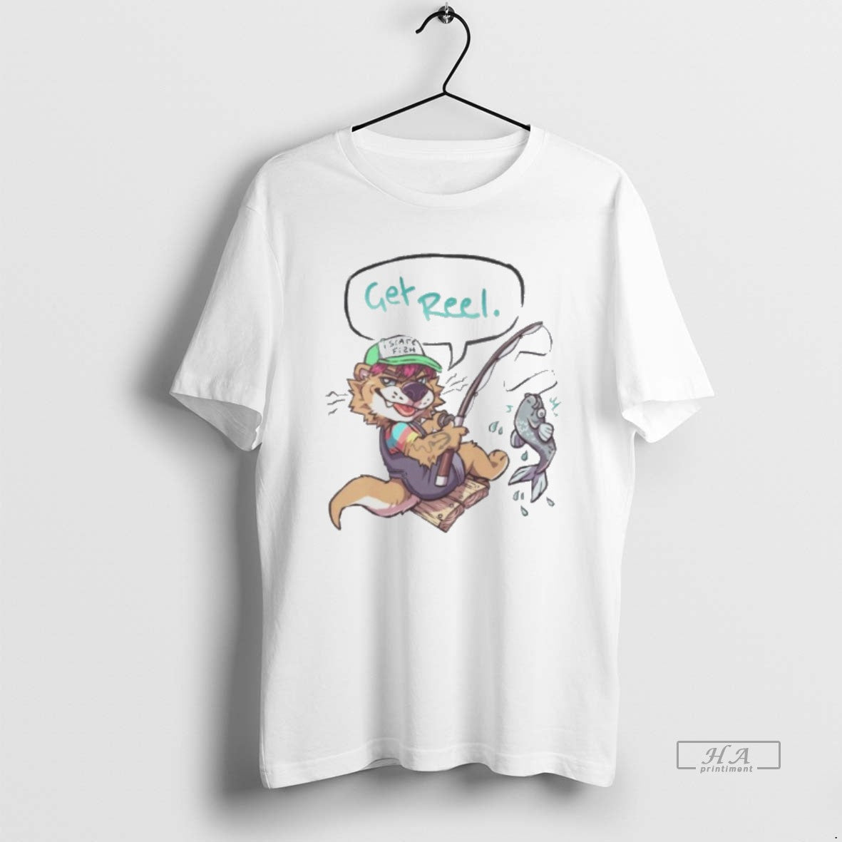 Official Get Reel Lion Fishing T-Shirts, Hoodie, Sweatshirt | AU18TeeNovaLab.com