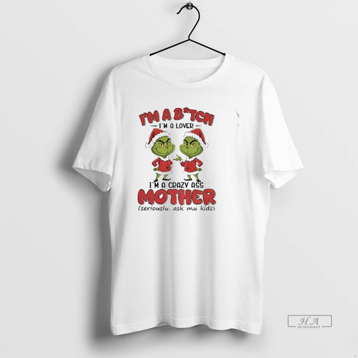 Official Grinch Santa Im Going To Let God Fix It Because If I Fix It T-Shirts, Hoodie, Sweatshirt | AU18TeeNovaLab.com