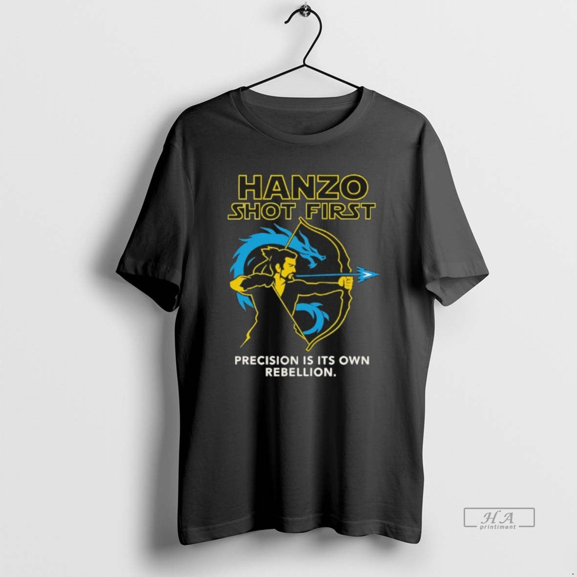 Official Hanzo Shot First Precision Is Its Own Rebellion T-Shirts, Hoodie, Sweatshirt | AU18TeeNovaLab.com