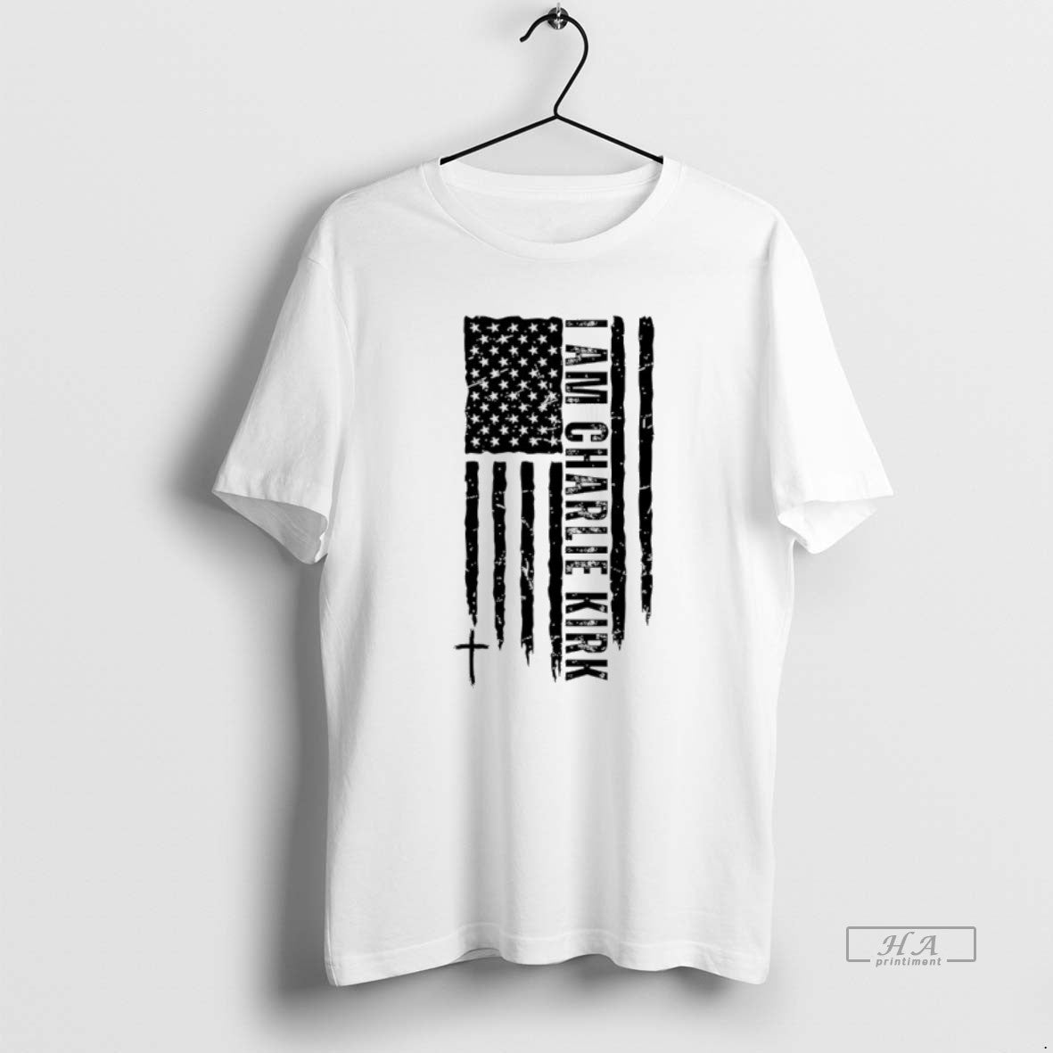 Official I Am Charlie Kirk American Flag
