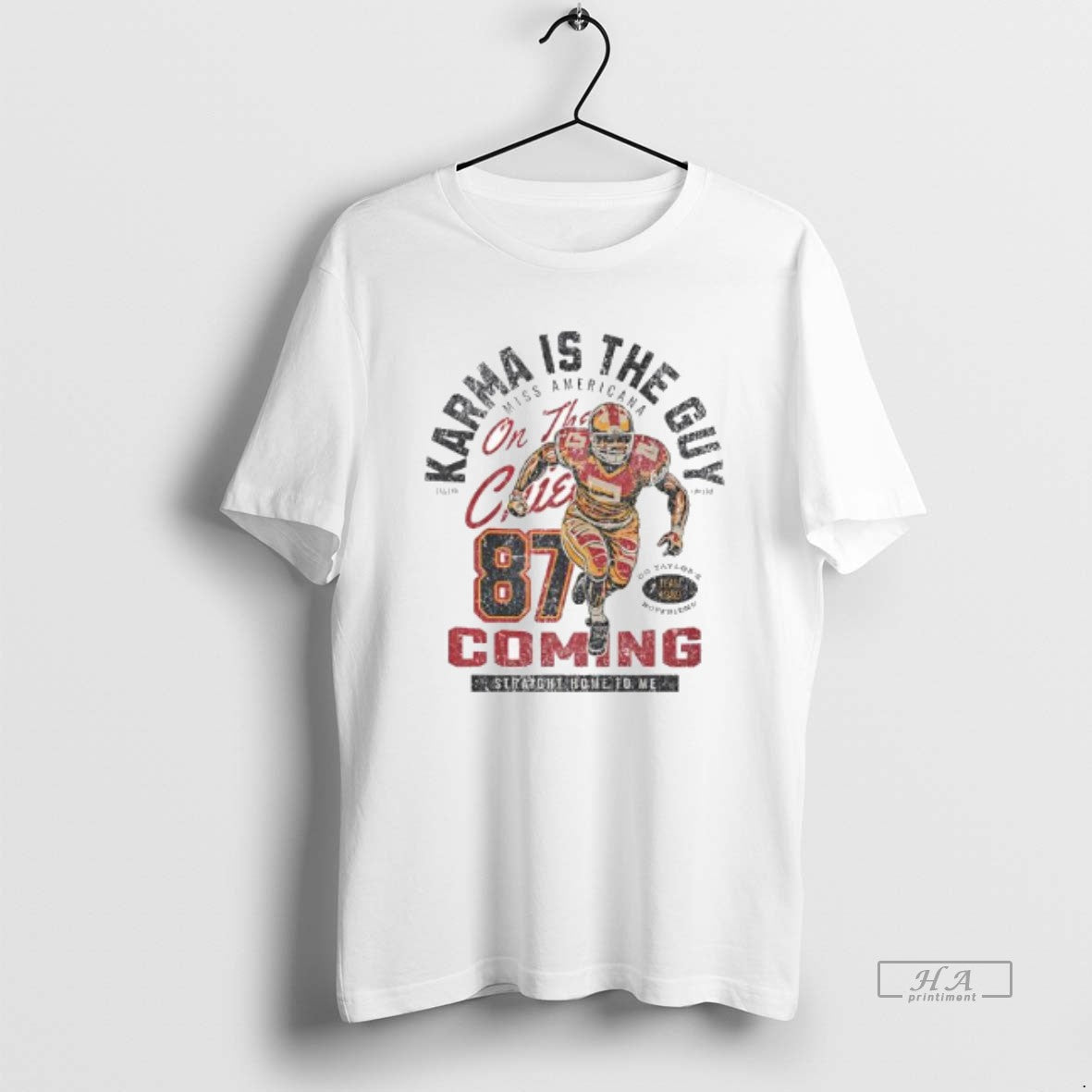 Official Karma Is The Guy On The Guy Chiefs 87 Ready T-Shirts, Hoodie, Sweatshirt | AU18TeeNovaLab.com