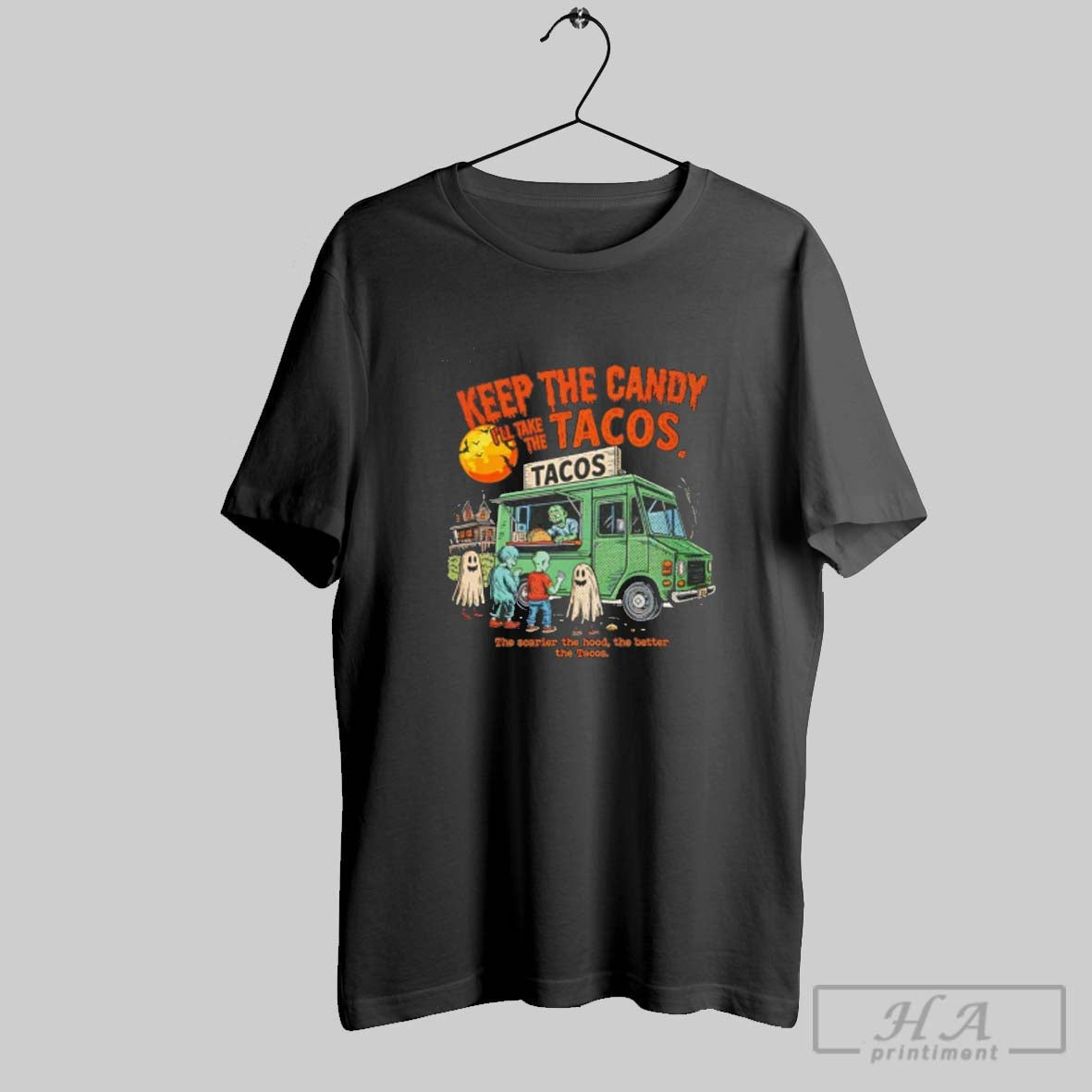 Official Keep The Candy Ill Take The Tacos Halloween