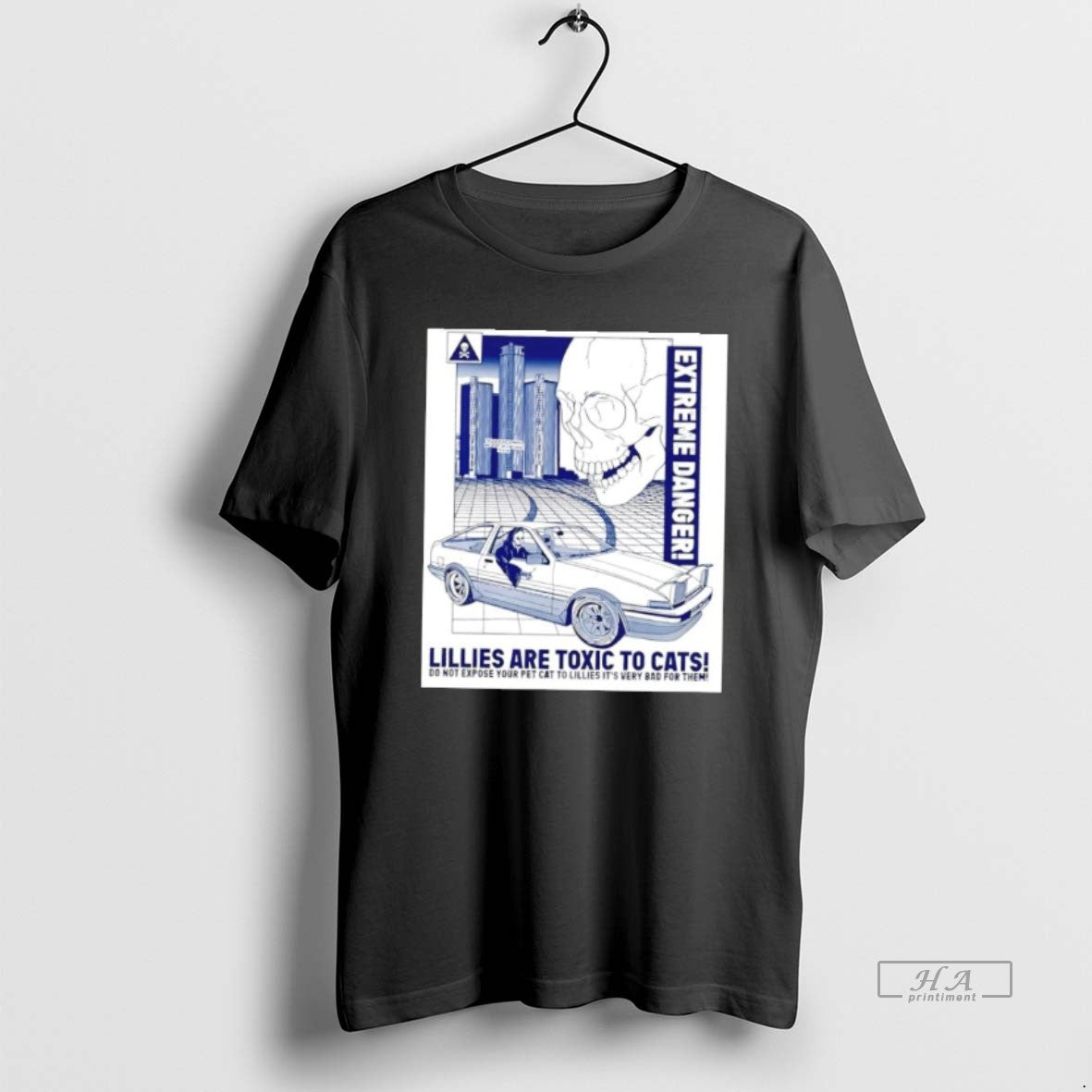 Official Lillies Are Toxic To Cats Extreme Danger Skull T-Shirts, Hoodie, Sweatshirt | AU18TeeNovaLab.com