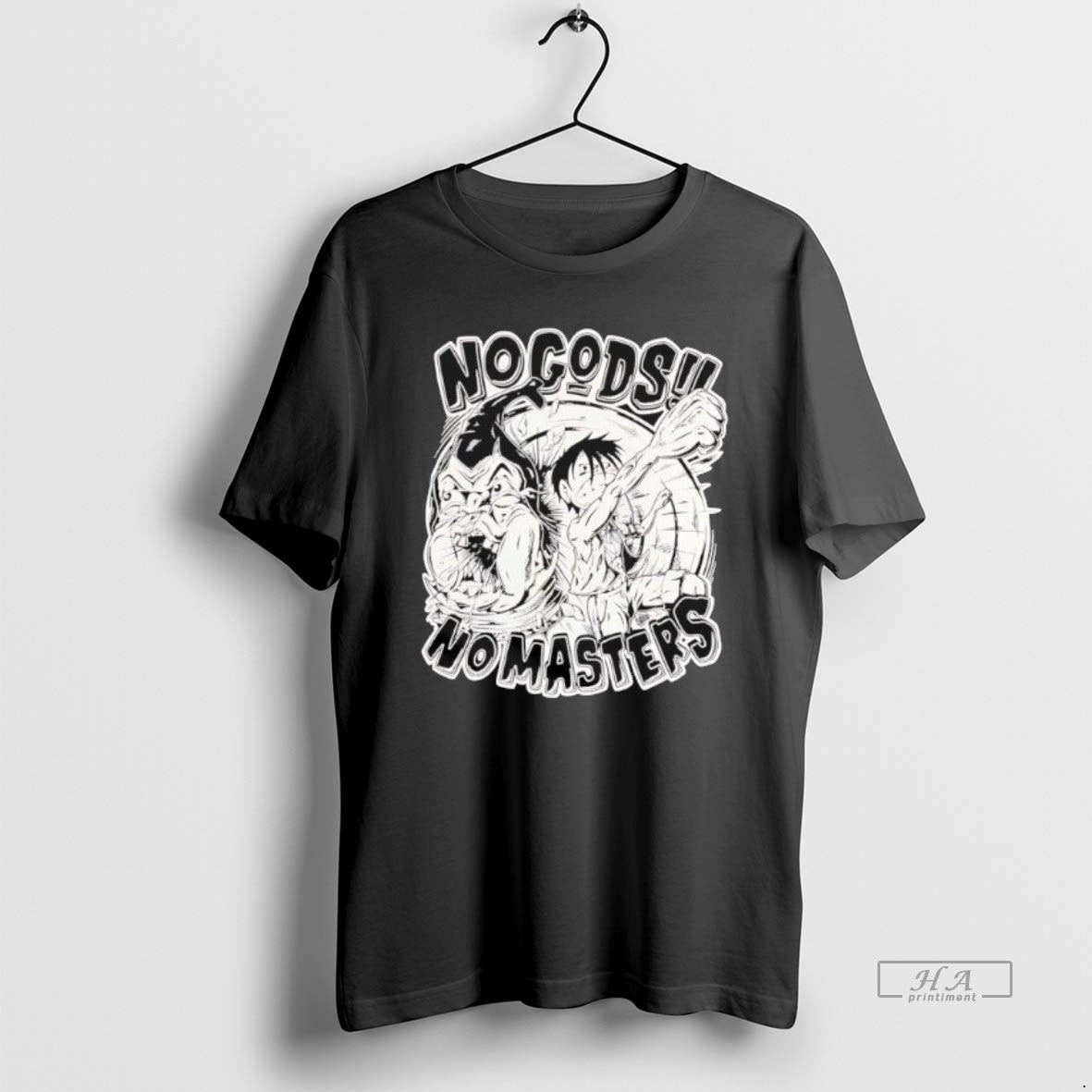Official Luffy World Noble No Gods No Masters T-Shirts, Hoodie, Sweatshirt | AU18TeeNovaLab.com