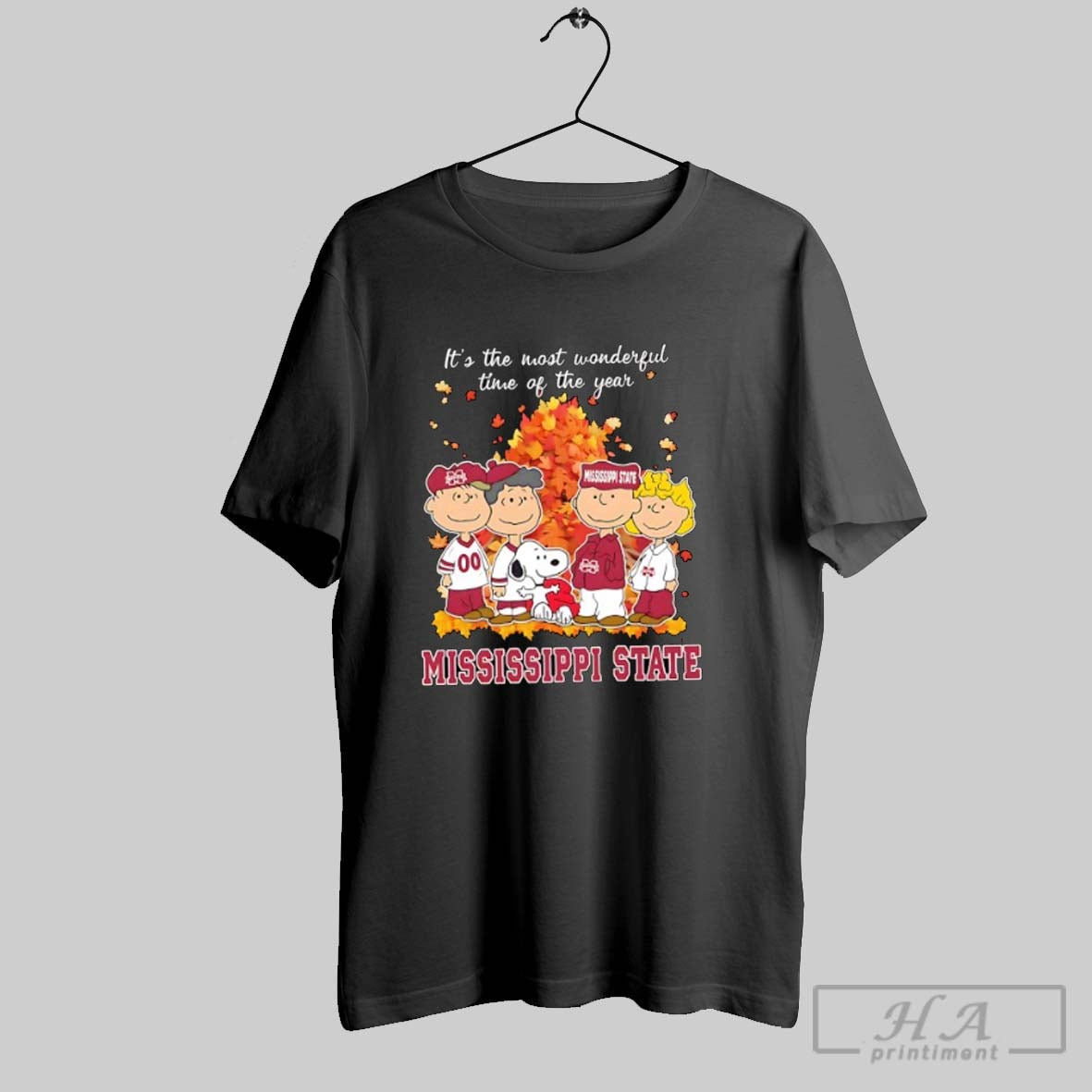 Official Mississippi State Bulldogs Peanuts Its The Most Wonderful Time Of The Year