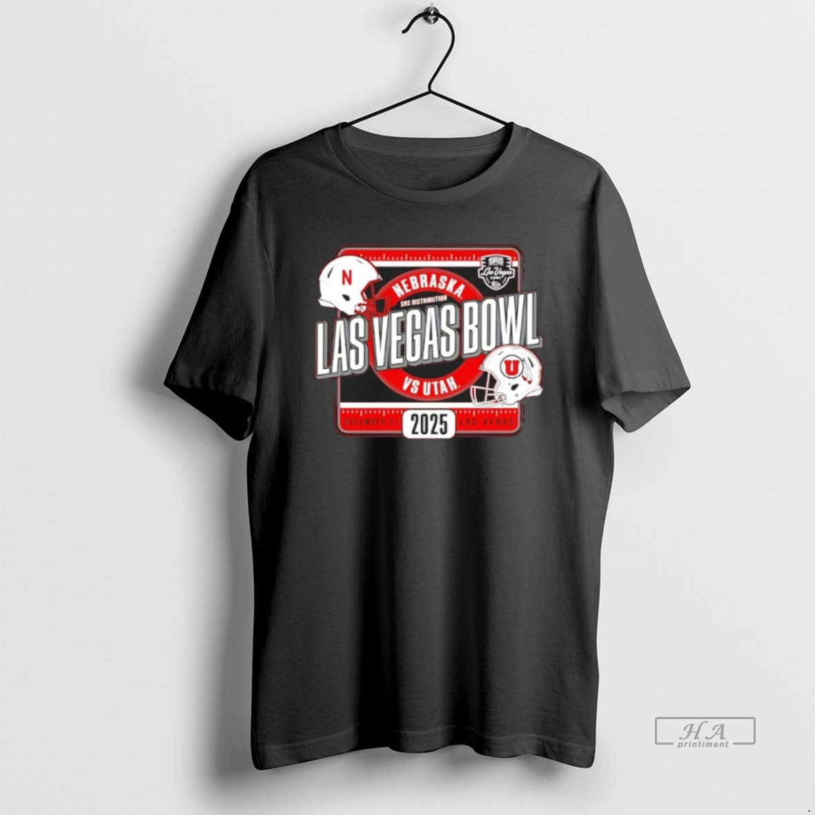 Official Nebraska Vs Utah 2025 Las Vegas Bowl Bound Helmets T-Shirts, Hoodie, Sweatshirt | AU18TeeNovaLab.com