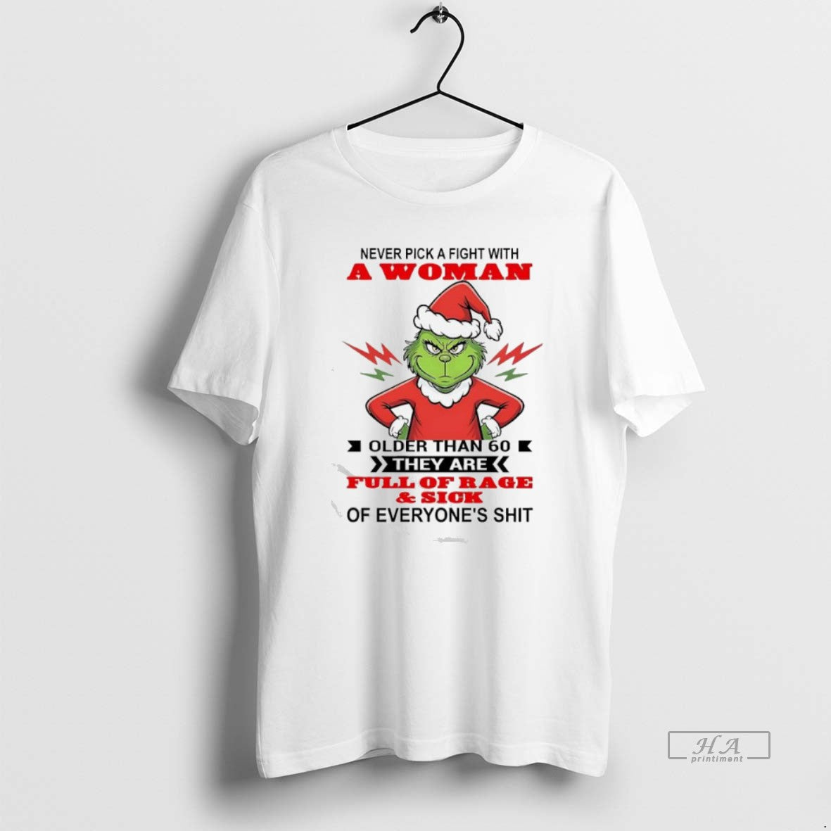 Official Never Pick A Fight With A Woman Older Than 60 They Are Full Of T-Shirts, Hoodie, Sweatshirt | AU18TeeNovaLab.com