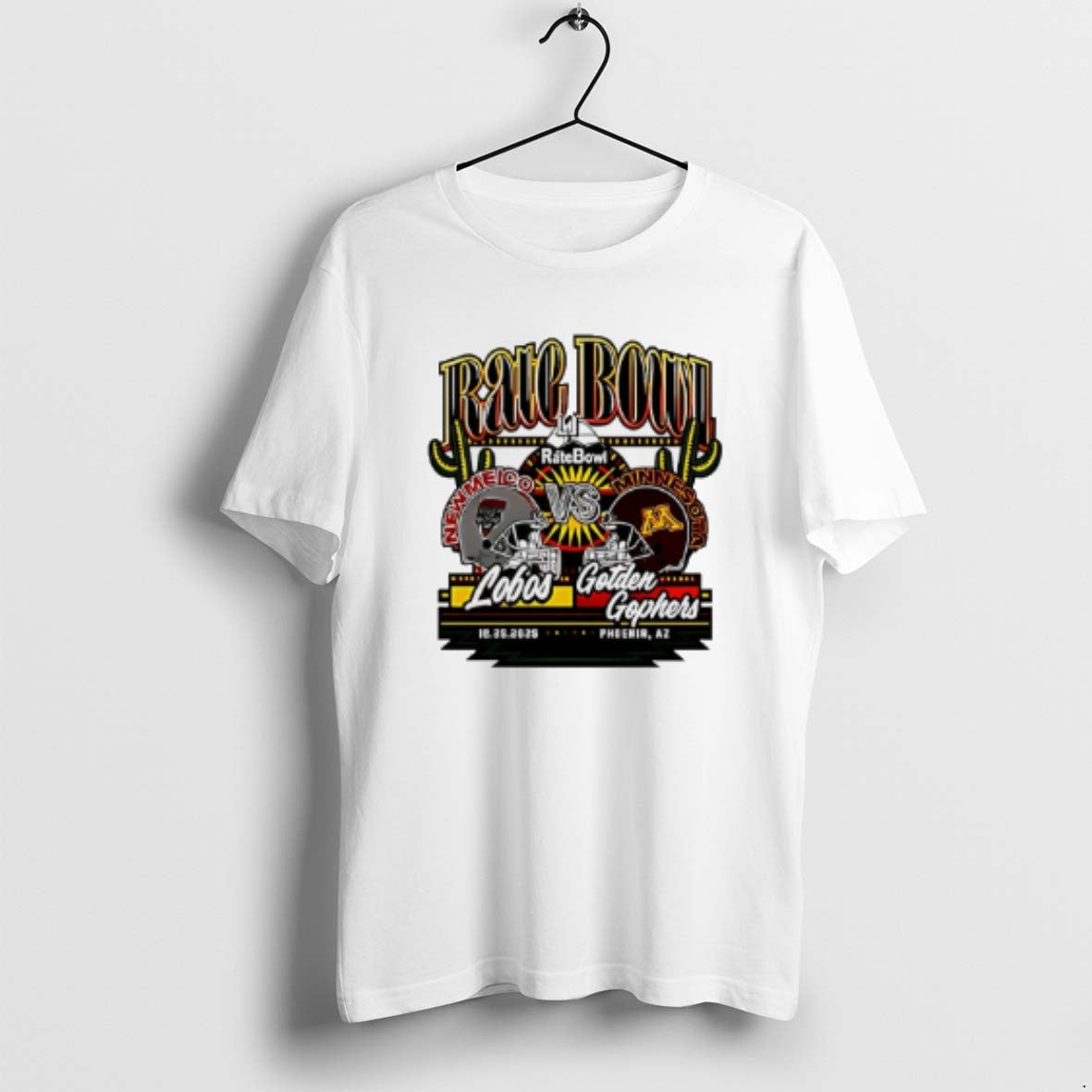 Official New Mexico Lobos Vs Minnesota Golden Gophers Rate Bowl 2025 T-Shirts, Hoodie, Sweatshirt | AU18TeeNovaLab.com