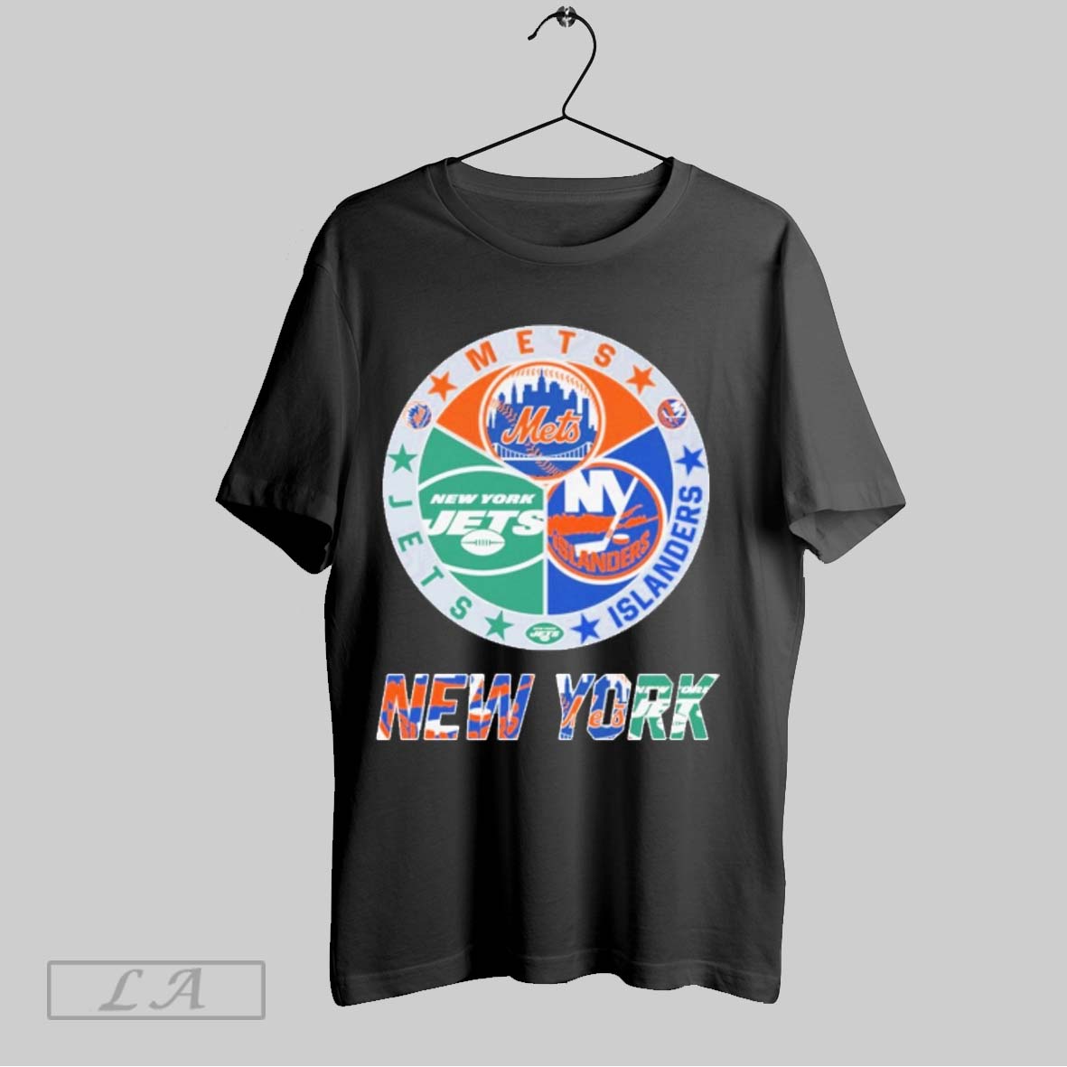 Official New York Jets X New York Mets X New York Islanders Unisex T Shirts