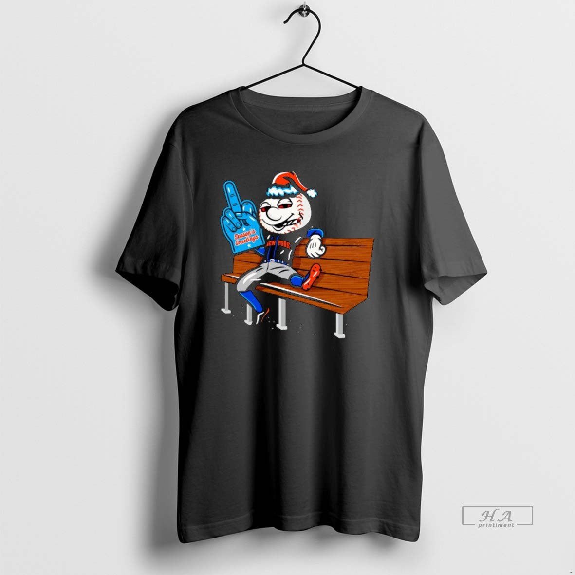 Official New York Mets Mr Met Seasons Greetings Christmas Christmas T-Shirts, Hoodie, Sweatshirt | AU18TeeNovaLab.com