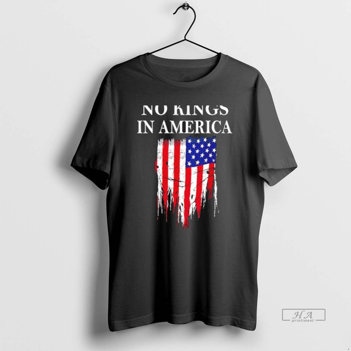 Official No Kings In America America Flag