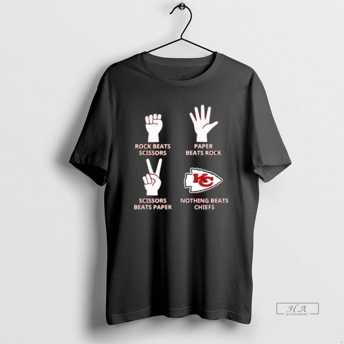 Official Nothing Beats Kansas City Chiefs Rock Beats Scissors Paper Beats Rock