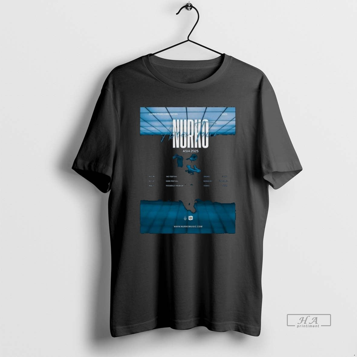 Official Nurko Asia Tour China Thailand Japan 2025 Long Sleve
