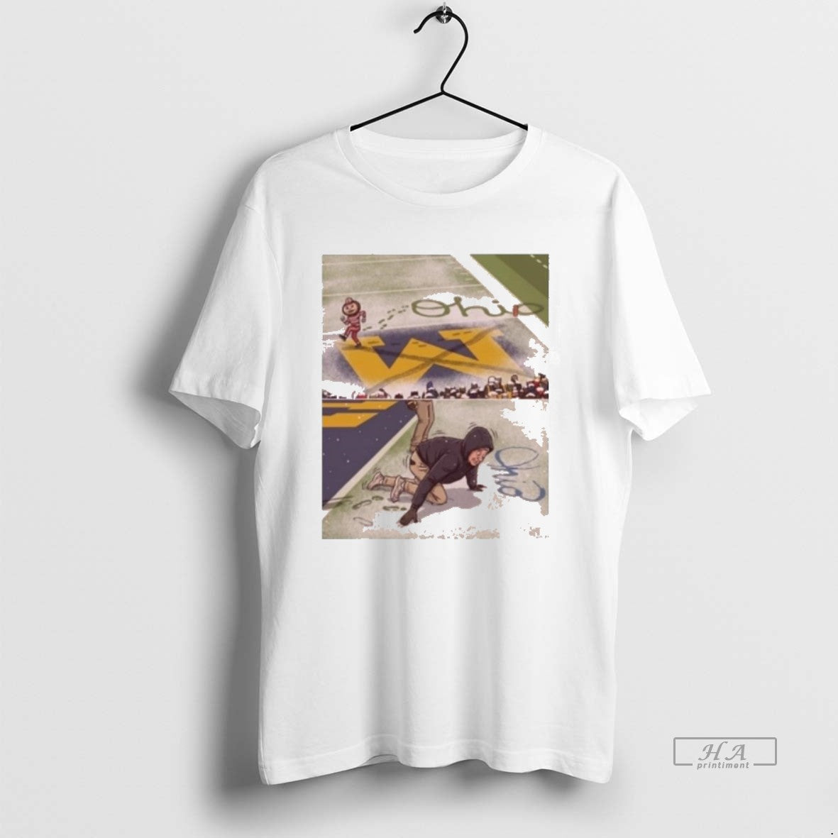 Official Ohio State Brutus Crossing Out M Snow T-Shirts, Hoodie, Sweatshirt | AU18TeeNovaLab.com