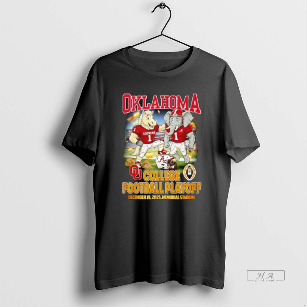 Official Oklahoma Sooners 2025 26 College Football Playoff Beat Alabama Mascot T-Shirts, Hoodie, Sweatshirt
