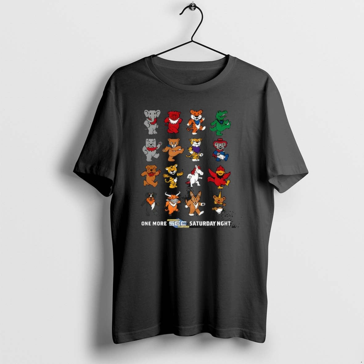 Official One More Sec Football Saturday Night Mascot Cartoon T-Shirts, Hoodie, Sweatshirt | AU18TeeNovaLab.com