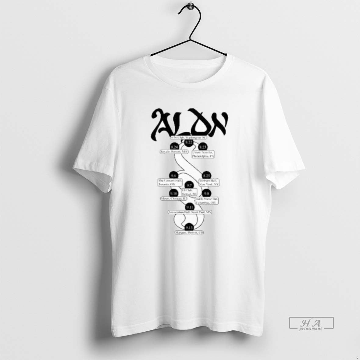 Official Pack Records Aldn Strung Tour
