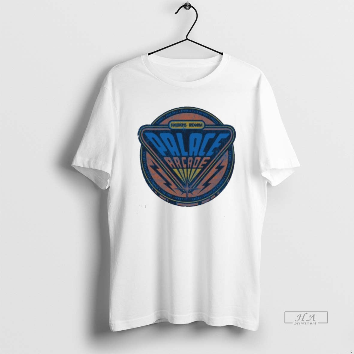 Official Palace Arcade Hawkins Indiana T-Shirts, Hoodie, Sweatshirt | AU18TeeNovaLab.com
