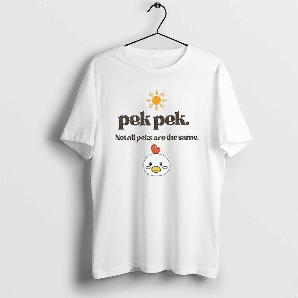 Official Pekpek Chicken Not All Peaks Are The Same T-Shirts, Hoodie, Sweatshirt | AU18TeeNovaLab.com