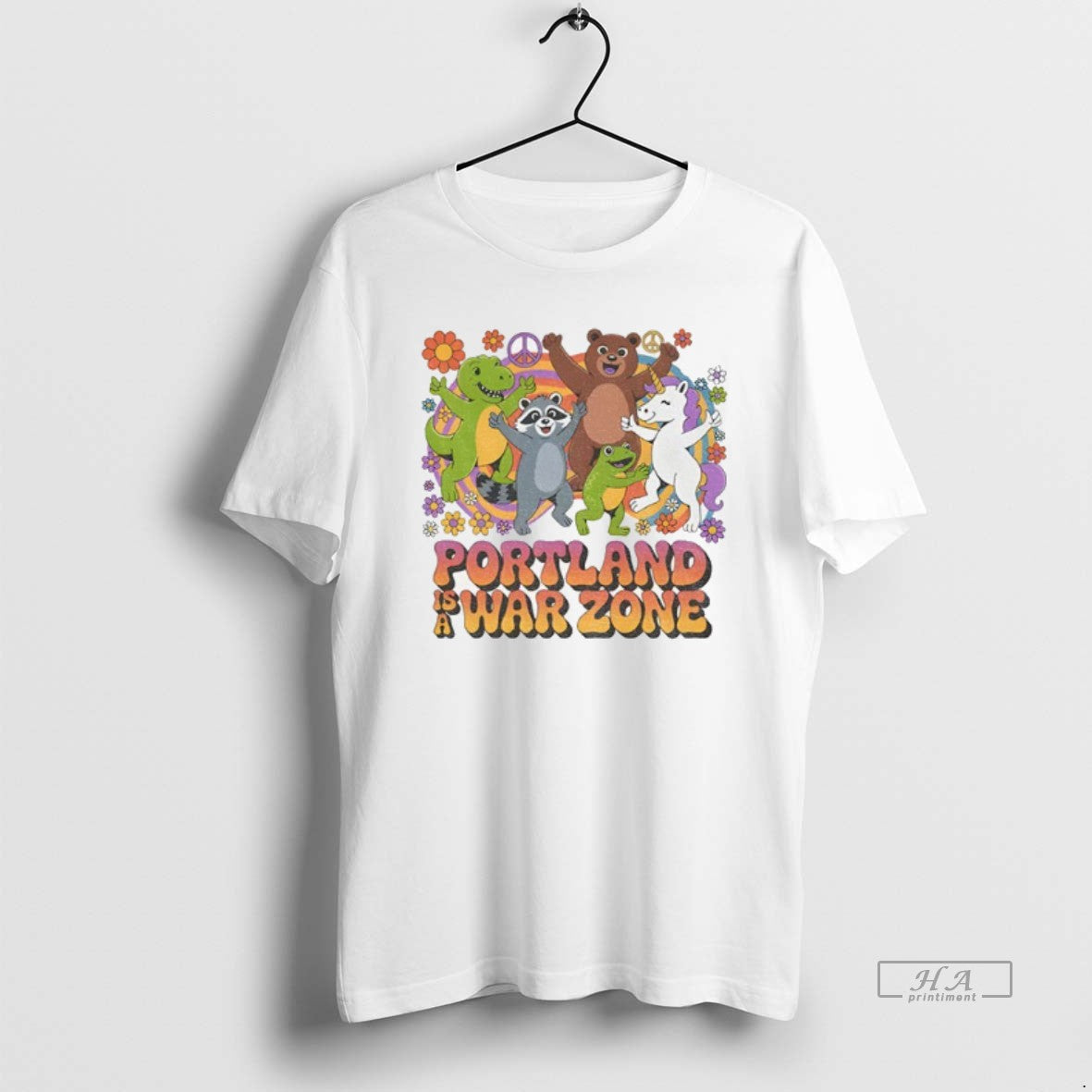 Official Portland Is A War Zone Resist Animal Dancing