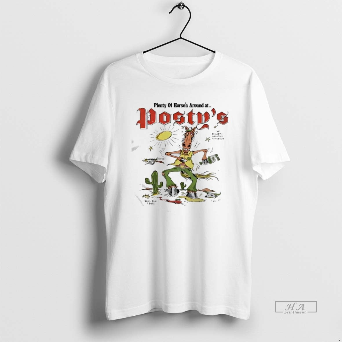 Official Post Malone Horsen Around Postys T-Shirts, Hoodie, Sweatshirt | AU18TeeNovaLab.com