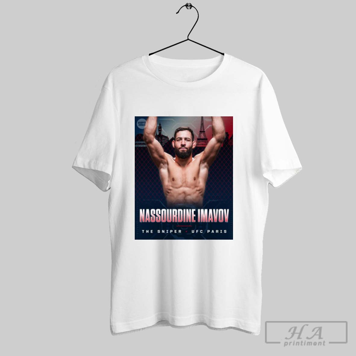 Official Poster Nassourdine Imavov Defeats Caio Borralho The Sniper Ufc Paris 2025