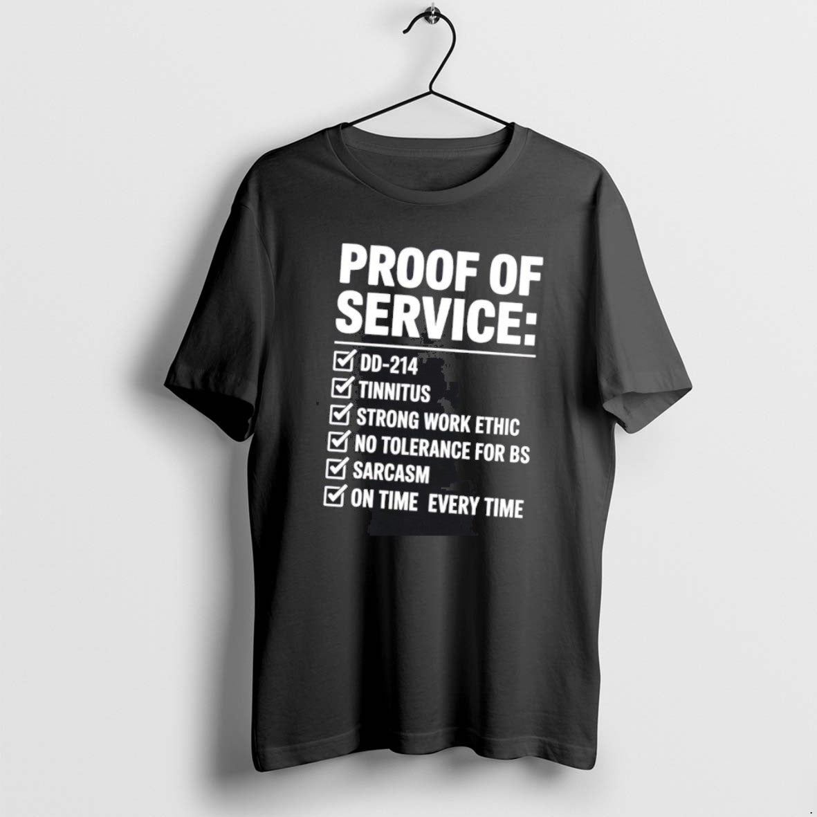 Official Proof Of Service On Time Every Time T-Shirts, Hoodie, Sweatshirt | AU18TeeNovaLab.com