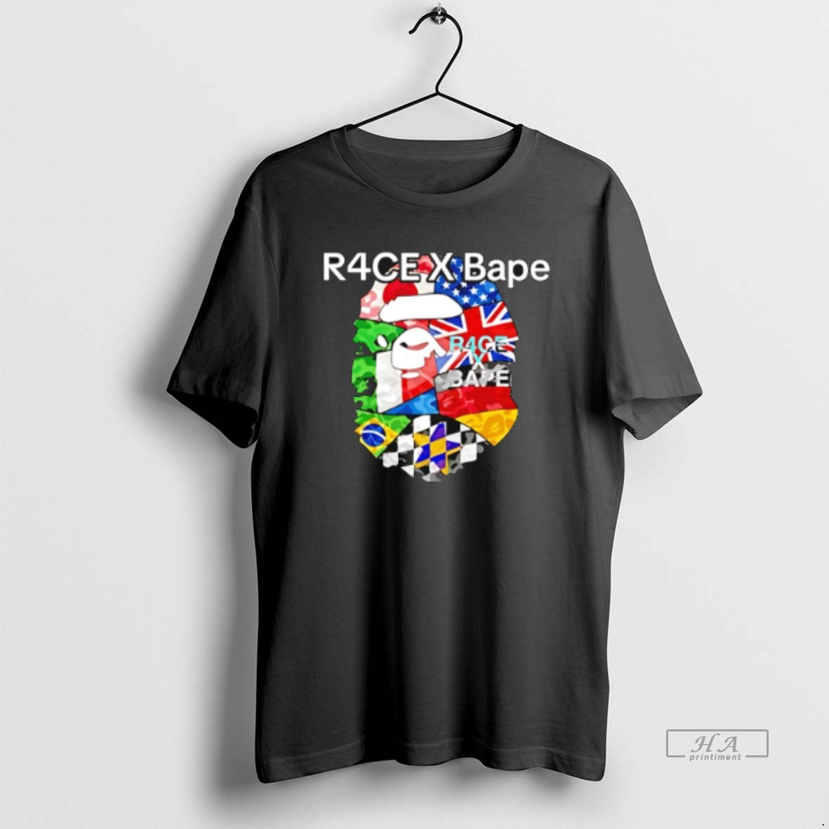Official R4ce X Bape Racing 2026 Graphic T-Shirts, Hoodie, Sweatshirt | AU18TeeNovaLab.com