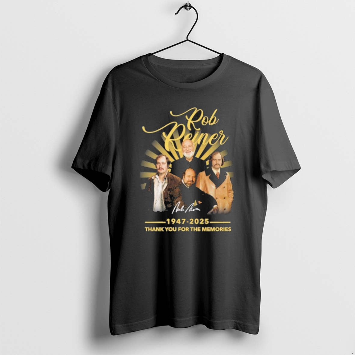 Official Rip Rob Reiner 1947 2025 Thank You For The Memories T-Shirts, Hoodie, Sweatshirt | AU18TeeNovaLab.com